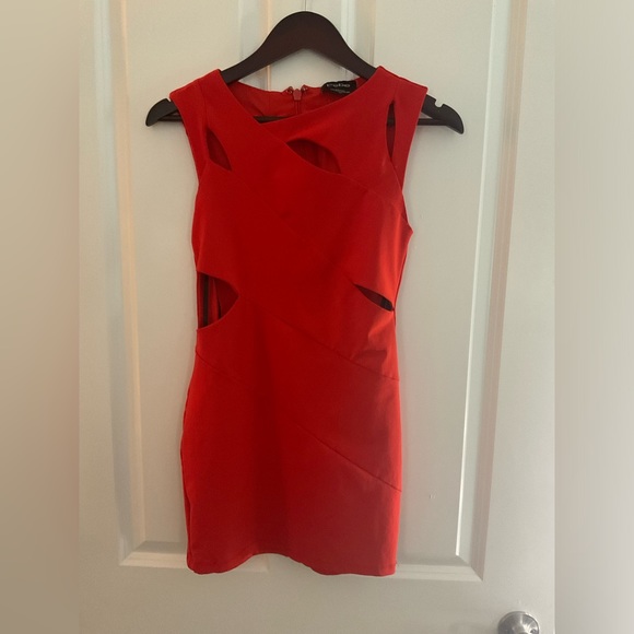 Bebe red dress - Picture 2 of 6